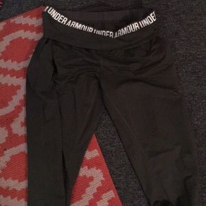Under Armor green joggers